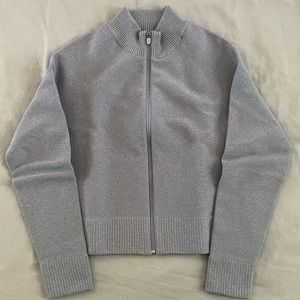 Lululemon All Around Full Zip Sweater Asphalt Grey